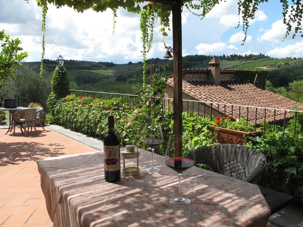 Agriturismo & Winery Il Bacio Villa Tavarnelle Val di Pesa Szoba fotó